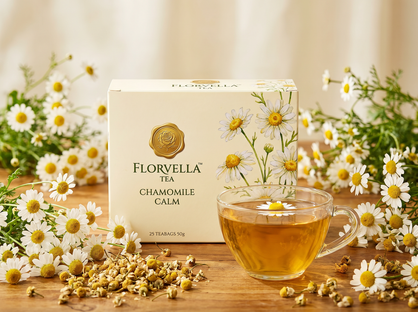 Chamomile Calm carton — Matricaria chamomilla